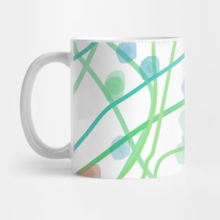 Green pattern design Mug